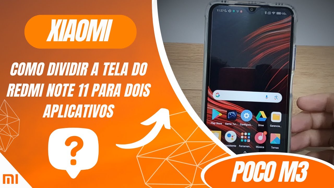 Como dividir a tela do Redmi Note 11 para dois aplicativos - Passo