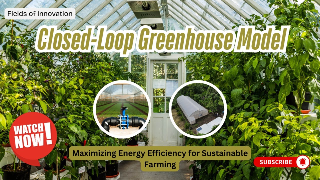 48 - Closed Loop Greenhouse Model - Maximizing Energy Efficiency for Sustainable Farming