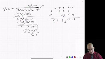 Nonlinear synthetic division