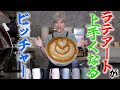 【必見】知ってればラテアートが上手くなるピッチャー