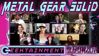 Metal Gear Solid (MGS) Reunion Panel 2021 – Geektainment CONline