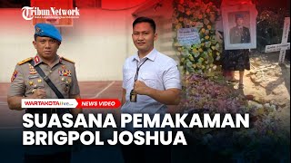 Suasana Haru Pemakaman Brigpol Nofriansah Yosua Hutabarat Ajudan Kadiv Propam Polri