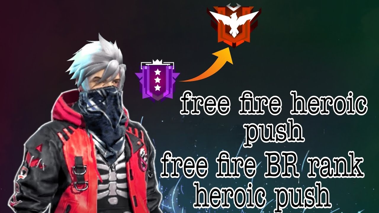 free fire BR rank heroic push #video #youtubchannel #gamingvideos # ...