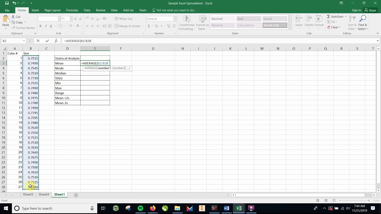 Excel Graph Cube Excel Statistical Cube Analysis - YouTube