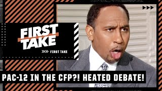 HEATED debate: Will the Pac-12 CRASH the College Football Playoff? 👀 | First Take