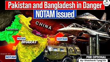 NOTAM Issued! Is South Asia Heading Toward Conflict? | Shashank Tyagi | UPSC Optionals StudyIQ