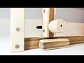 Save a lot of money with this idea – Cam Clamps / Woodworking