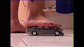 Giantess Mercedes Model Car Crush