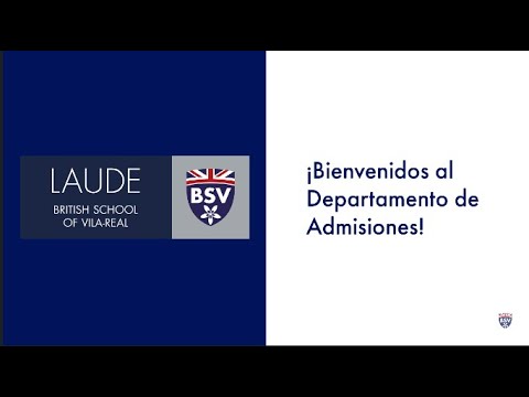 Bienvenida de la Directora de Admisiones de Laude BSV