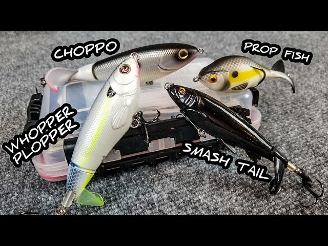 Googan Baits, Berkley Choppo and Whopper Plopper bass fishing!! Catch and  Cook 