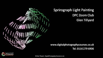 Spirograph Light Painting and Editing in Lightroom