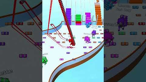 Bridge Race All Levels Gameplay Android,ios Level 960 #shorts