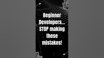 Top 7 Mistakes Beginner Developers Make and How to Avoid Them #shorts #shortsfeed #youtubeshorts