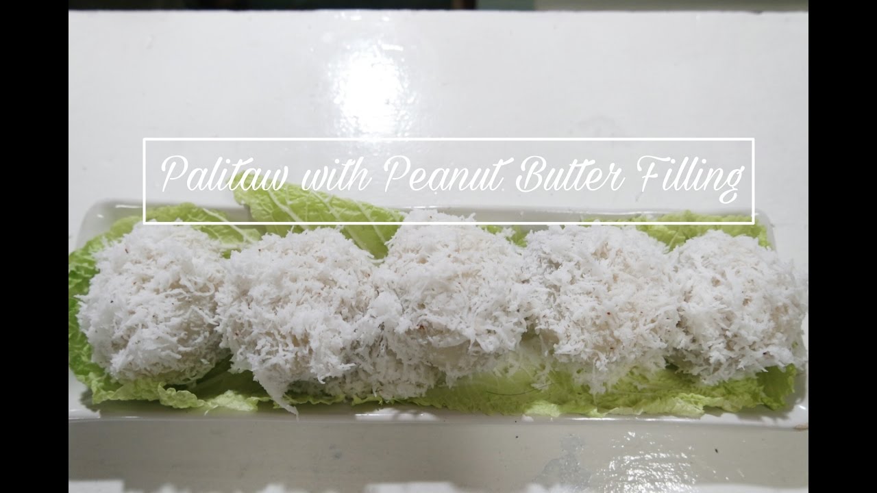 ⁣How to cook Palitaw with Peanut Butter Filling