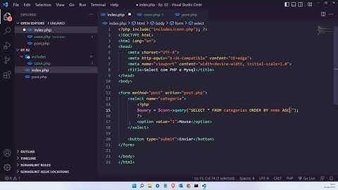Campo Select dinâmico com informações do banco de dados em PHP