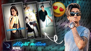 YAH KAALI KAALI AANKHEN 👀😍 || NEW Vairal XML FILE || Trending ALIGHT MOTION XML File @paledits #xml