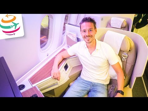 The cheap Saudia Business Class 787 on a long range flight | GlobalTraveler.TV
