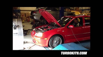 APR K04 Jetta 1.8T Spins the Rollers on TurboKits.com DYNO