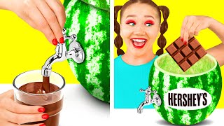 Unbelievably Easy Watermelon Hacks Challenge | Fantastic Food Hacks by FUN FOOD