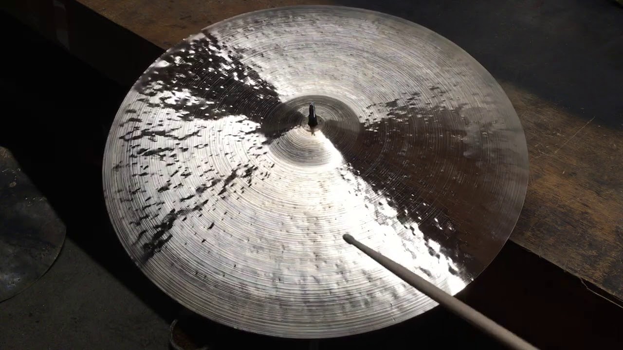 23” Vintage Series Ride Cymbal Byrne Cymbals YouTube
