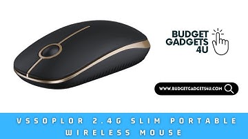 Vssoplor 2.4G Slim Portable Wireless Mouse The Best Budget-Friendly Wireless Mouse Ever?