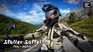 Staller Sattel Alpine Pass / Border Crossing / Italy into Austria