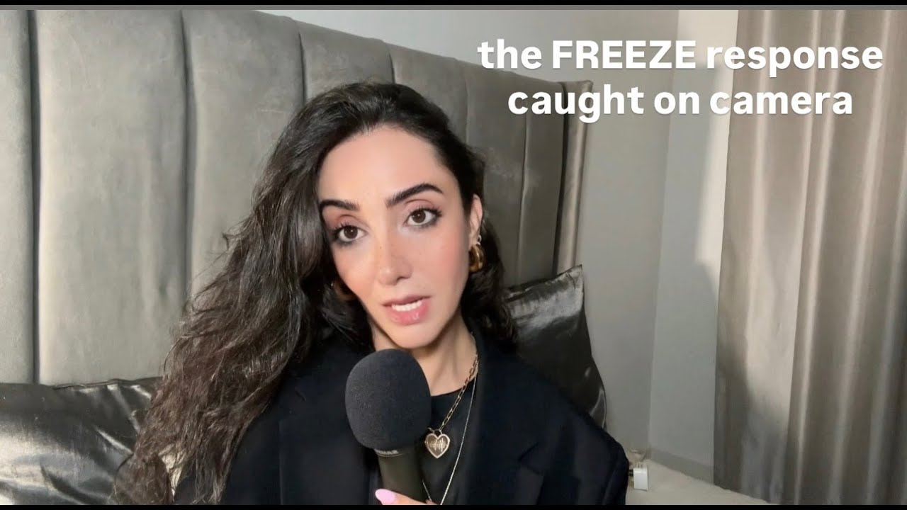I accidentally CAUGHT My Freeze Response on Camera | Narcissistic Abuse ...