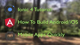 Ionic 4 Tutorial: How To Create Mobile Apps Quickly  + Source Code screenshot 2