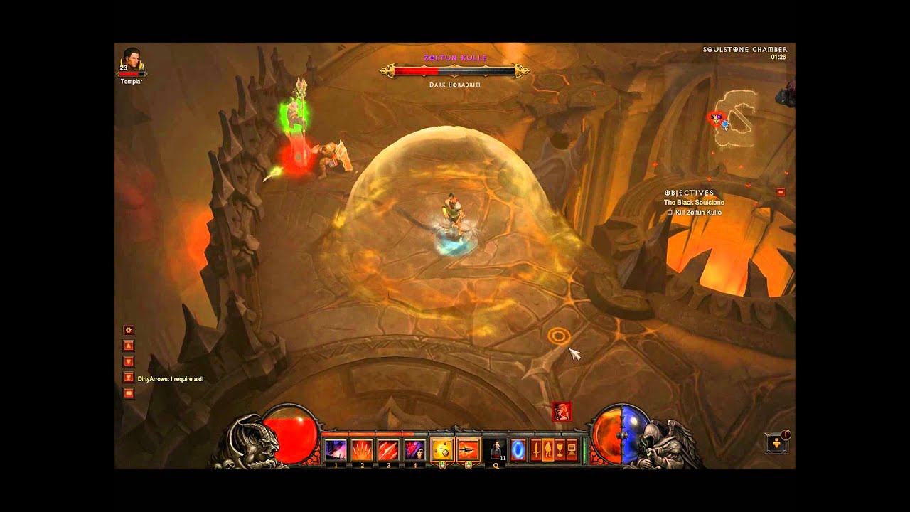 Diablo III - Act 2: How to kill Zoltun Kulle (with a Demon Hunter)