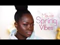 Soft Spring Makeup Look - With A Sharp AZZ WING LINER for Hooded Eyes  | Ohemaa