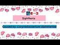 Diptheria I What is Diptheria I Which bacteria causes Diptheria I Bacteria Diseases I Diseases
