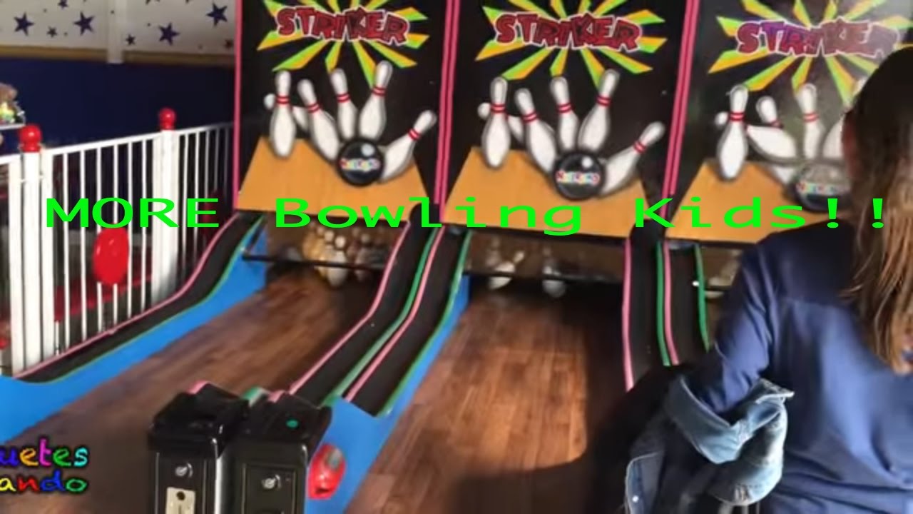Bowling arcade, Mini Bowling, and mini Basketball vlog