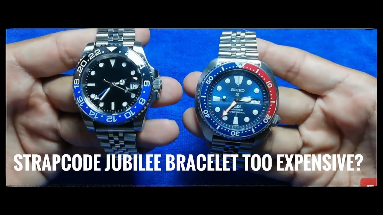 AliExpress watch accessories #3: Strapcode jubilee bracelet too expensive?  Get this one! #aliexpress - YouTube