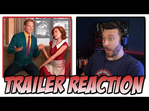 WandaVision | Official Trailer Reaction! (A Disney+ Original)