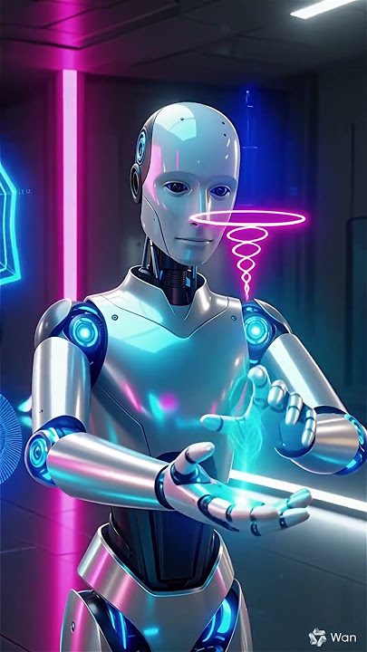 ✨🤖 'Robot Holographique Futuriste | Futuristic Hologram Robot'#shorts #slowmotion #cinematic