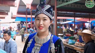 Đi chợ phiên sín chéng bất ngờ gặp cô gái Trung Quốc lưu lạc sang Việt Nam
