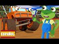 Canciones De Camiones Monstruo! | Garaje de Gecko | Vehiculos para niños | Vídeos educativos