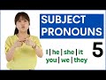 Understanding Subjective Pronouns