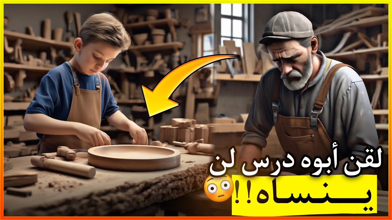 أبن النجار الذكي (قصة حقيقية)😳😳!!!