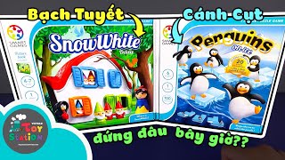 Tìm chỗ đứng Bạch Tuyết trong nhà và chim Cánh Cụt trên băng với Smart Games Puzzle ToyStation 715 screenshot 4