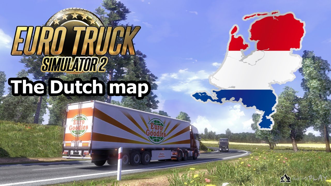 Euro Truck Simulator 2 The Dutch Map Mod. - YouTube