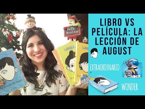 Libro vs Película: La lección de August de R.J.Palacio | Extraordinario | Wonder