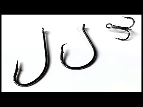 The Three Basic Fishing Hooks and When to Use Them