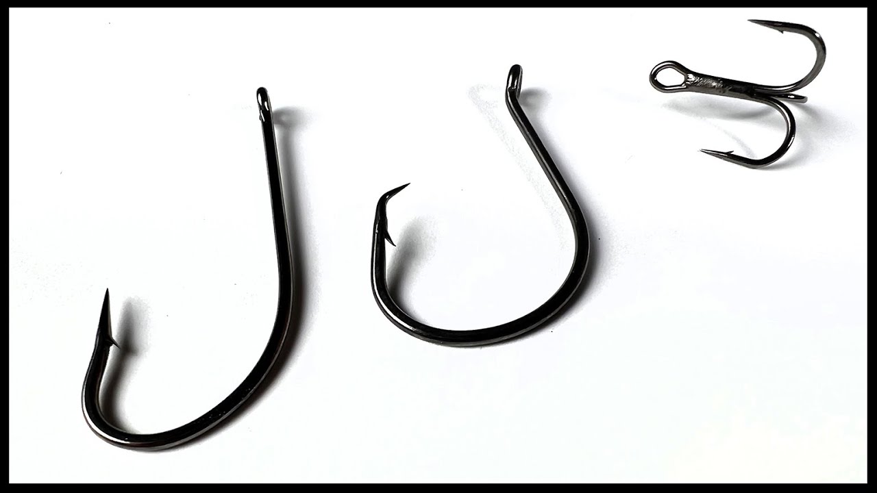 The Three Basic Fishing Hooks and When to Use Them 