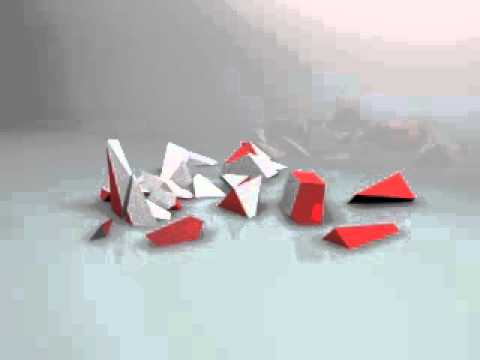 Explosion cube cinema 4D