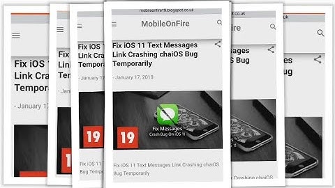 Fix iOS 11 Text Messages Link Crashing chaiOS Bug Temporarily