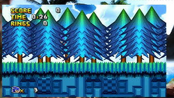 Sonic Before The Sequel - HilTop Heights Zone Act 1 [SpeedRun]