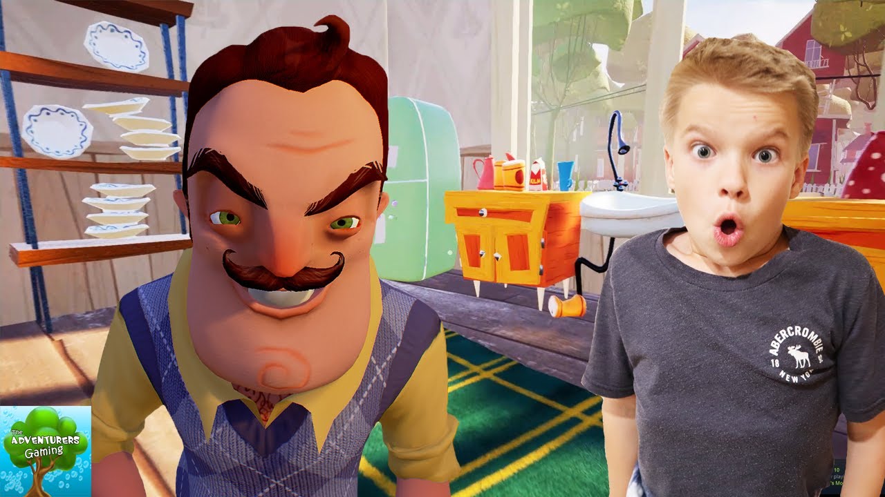 Escaping Hello Neighbor / The Adventurers Gaming