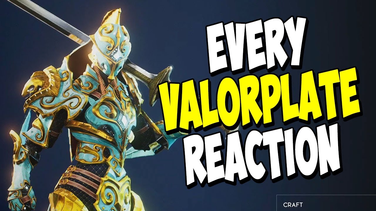 Godfall ValorPlate Reactions