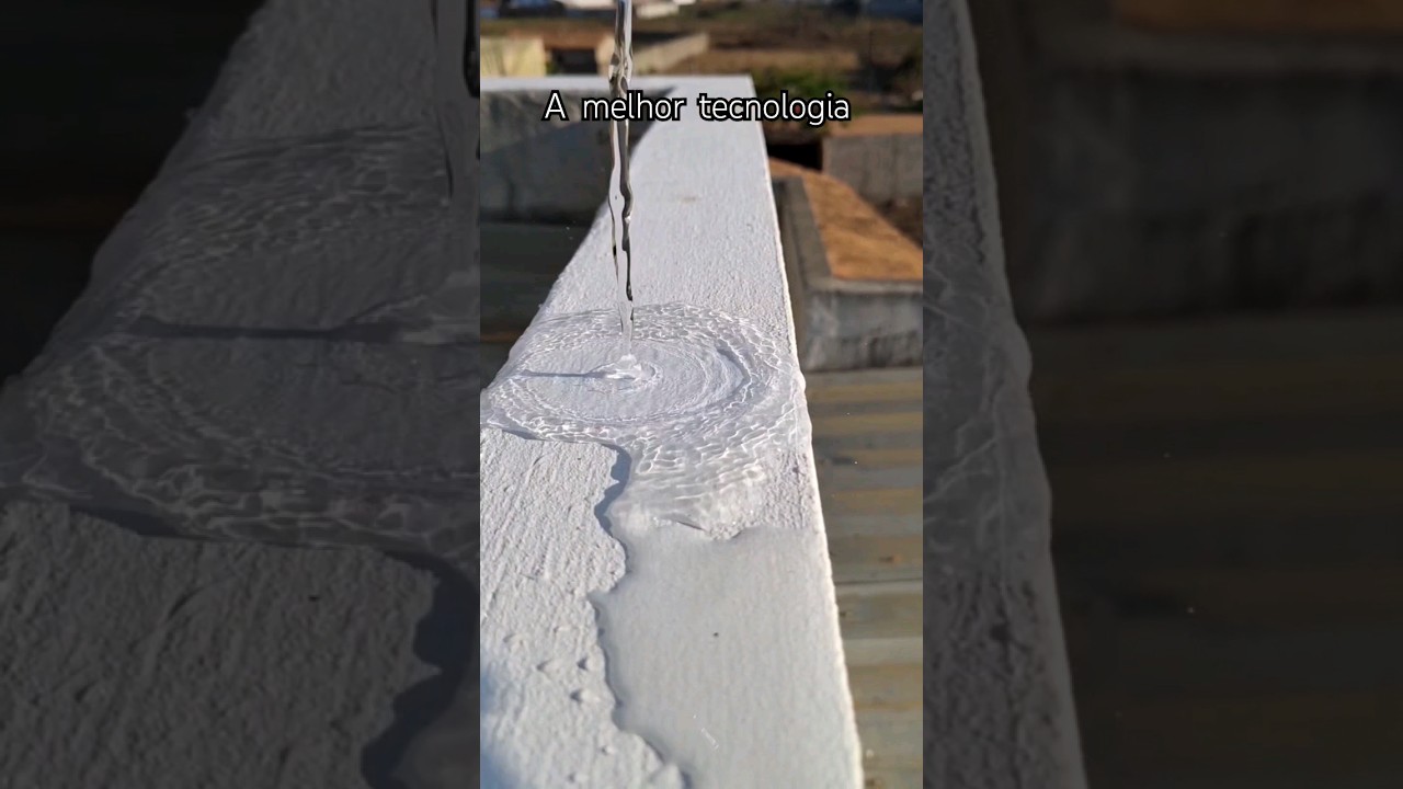 A SOLUÇÃO PARA  INFILTRAÇÃO DE  CHUVA NA PAREDE #shorts #youtubeshorts #obras #dicas #construção